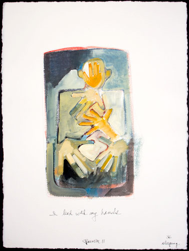 I lead with my hands